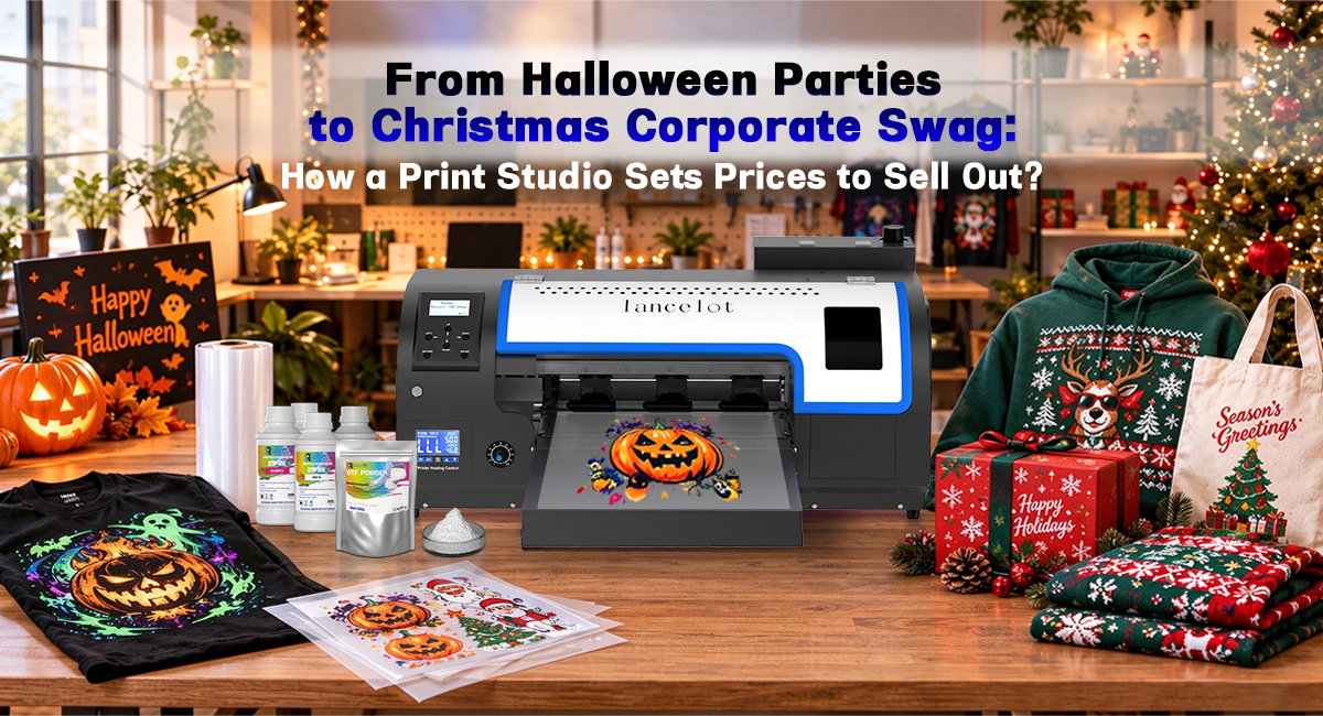 Holiday DTF Pricing Guide: Halloween Tees & Christmas Corporate Swag - Lancelot US DTF Printer Official Store