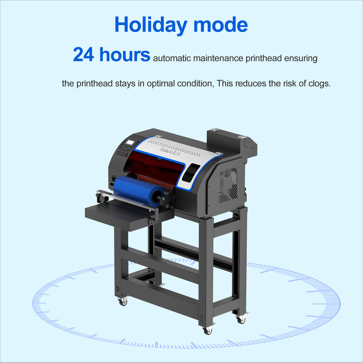 【Early Bird Countdown Offer】Lancelot MU1730 UV DTF / 3D Badges Printer with Cutter &Laminator Roll to Roll All-in-One · Limited Time Exclusive - Lancelot US DTF Printer Official Store