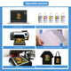 Lancelot DTF Roll Kit: 12-Inch PET Film Roll + 500ML White Ink for T-Shirt Heat Transfer