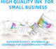 Lancelot Premium White DTF Ink Set (500ml x 2) | High-Opacity Film Transfer Ink