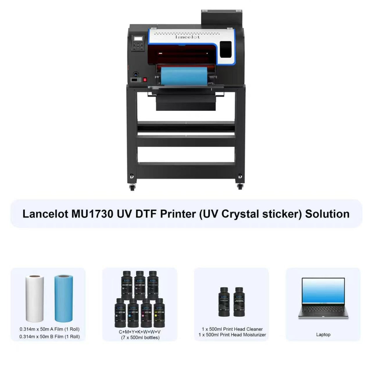 [Early Bird Offer] Lancelot MU1730-A UV DTF Printer All-in-One (Limited Time) - Lancelot US DTF Printer Official Store