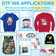 Lancelot Premium White DTF Ink Set (500ml x 2) | High-Opacity Film Transfer Ink