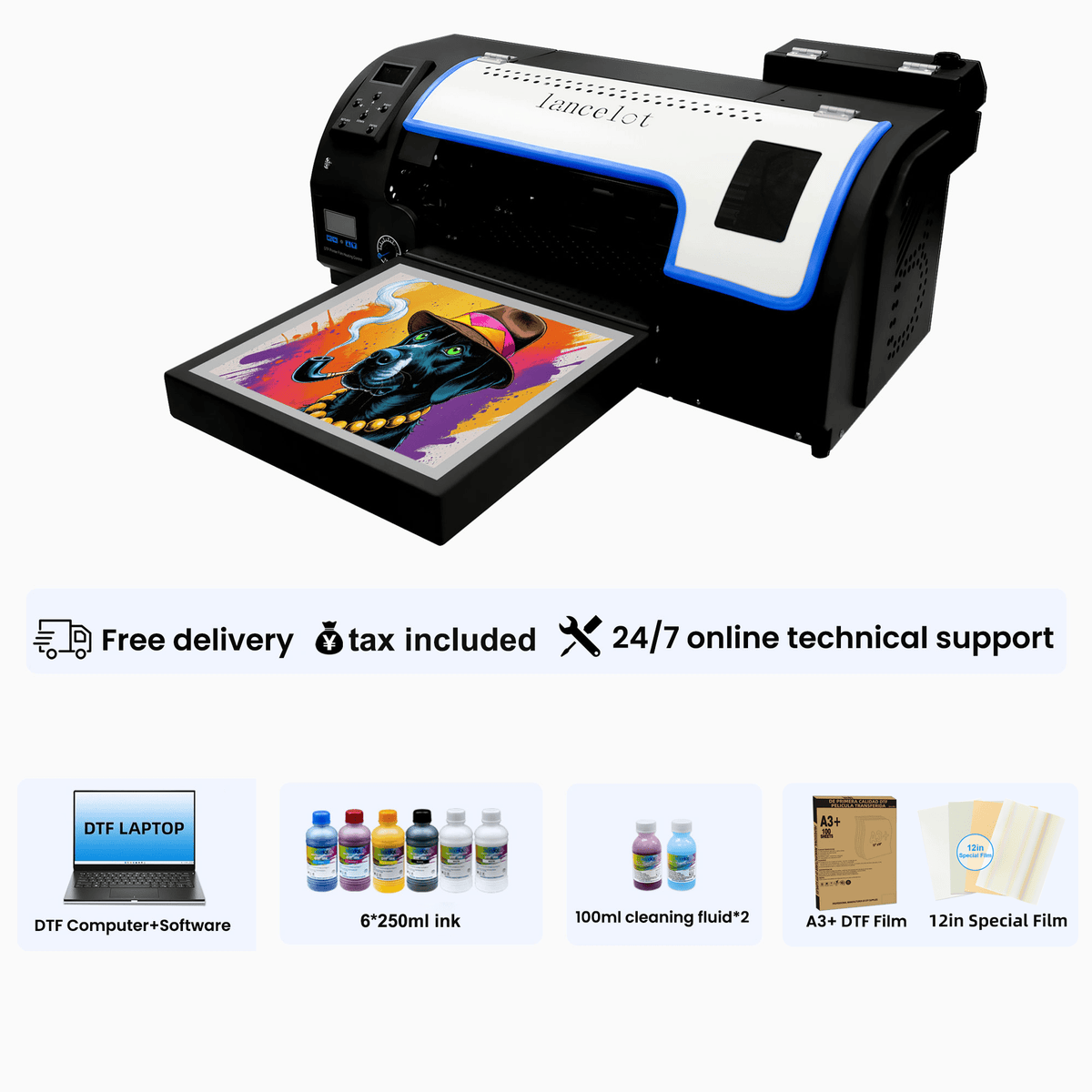 Lancelot M1630 PRO A3 DTF Printer Bundle&Laptop - Lancelot US DTF Printer Official Store