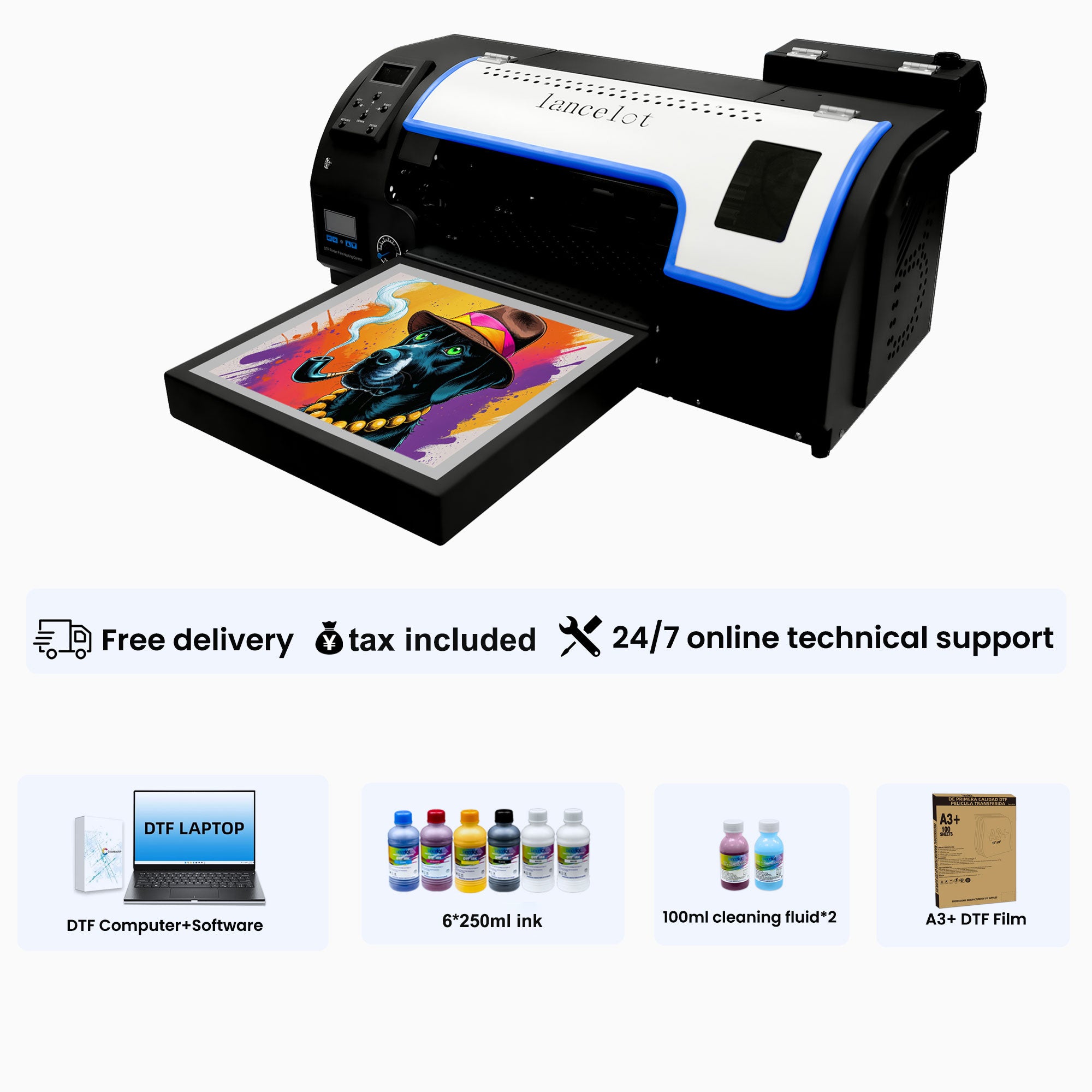 Lancelot M1630 PRO A3 DTF Printer Bundle&Laptop - Lancelot US DTF Printer Official Store