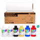 Lancelot 6 x 250ML DTF Ink + 12" Roll Film for T-Shirt Heat Transfer - Lancelot US DTF Printer Official Store