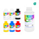 Lancelot Premium DTF Ink Kit with 500ml White & 250ml Colors Bundle for Heat Transfer T-Shirt Printing - Lancelot US DTF Printer Official Store