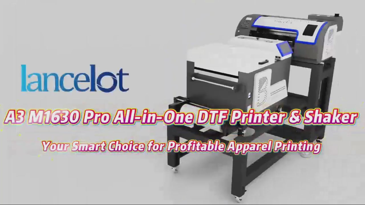 Lancelot M1630 PRO A3 DTF Printer + Powder Shaker & Dryer Machine Bundle